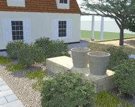 CAD garden design