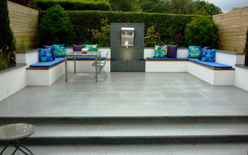 Sunken garden design